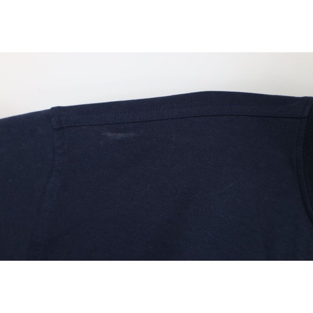 New Adidas Mens XL Team Issued University of Toledo Golf Mock Neck T-Shirt Blue - Picture 7 of 13
